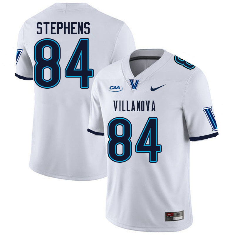 Villanova Wildcats #84 Ralee Stephens College Football Jerseys Stitched-White